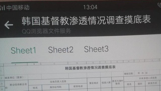 China Launches a Special Campaign to Crack Down on South Korean Christian Groups