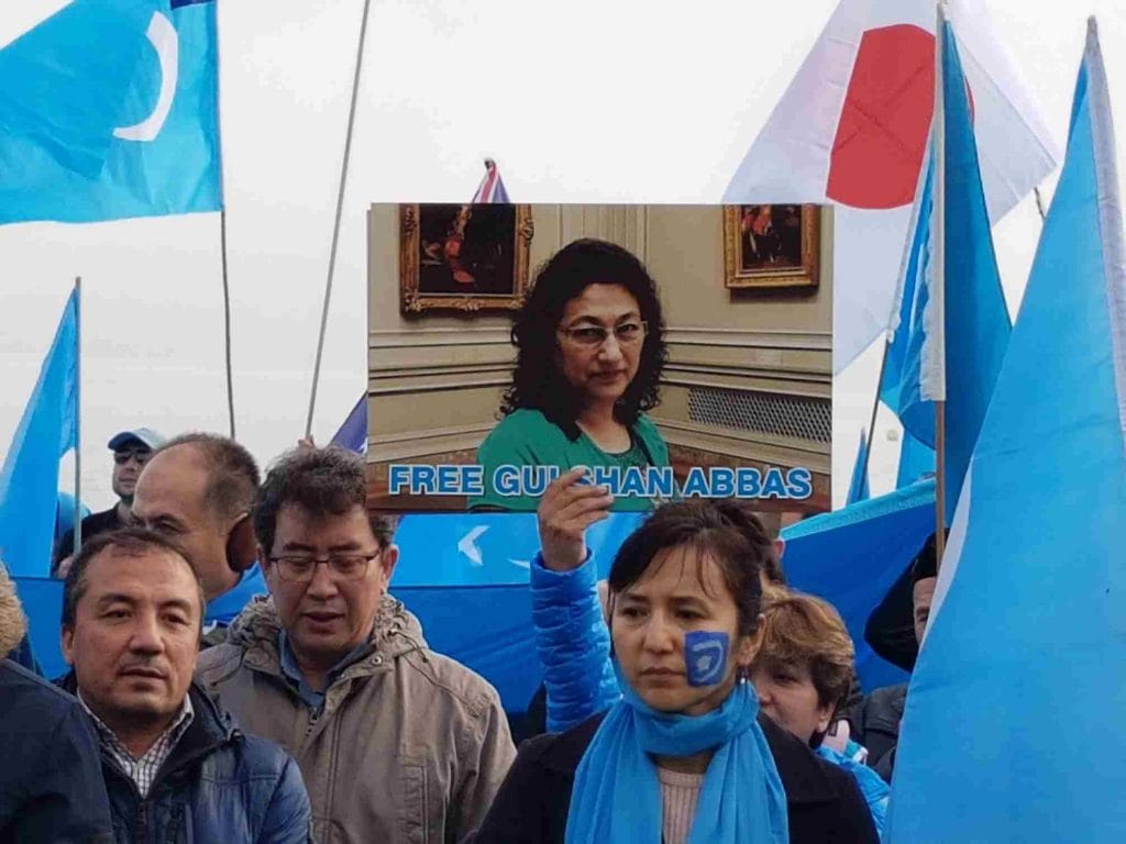 Geneva, demonstration for human rights in China
