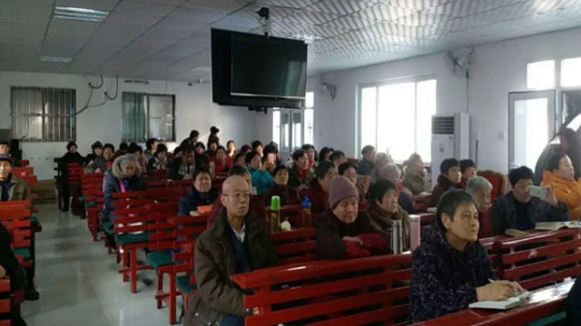 Four Requirements event held in Shengfu Christian Church