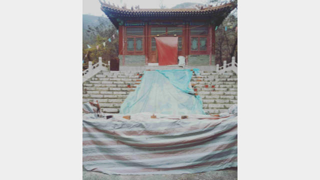 The temple located on Bijia Mountain in Hebei Province was shut down.