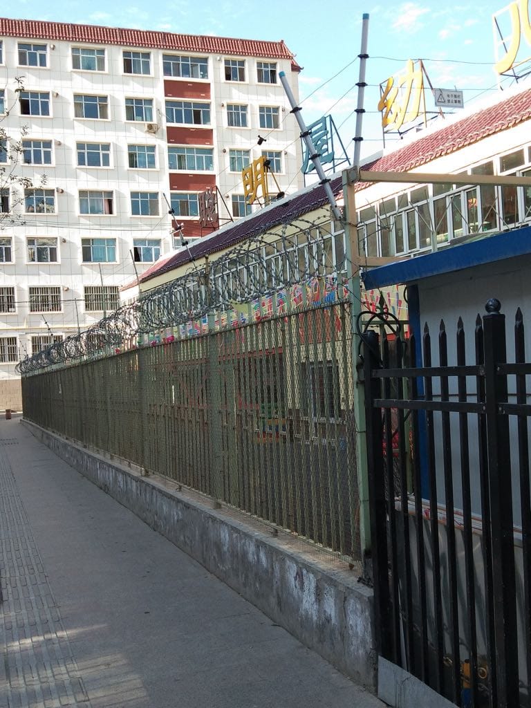 Schools looking very much like jails in Xinjiang