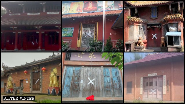 Many Buddhist temples shut down