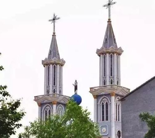 Our Lady of Zhaojialing, Shanxi, in 2017. From WeChat.