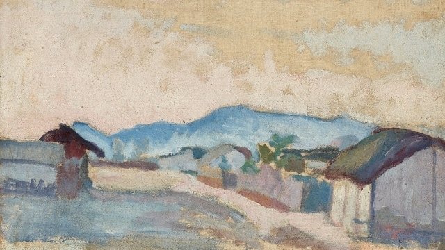 One of Agu&eacute;li&rsquo;s landscapes (1916).