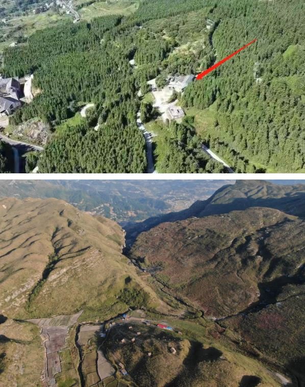 The communes in Tongzi county (above) and Anlong county (below). Source: Guizhou Public Security.