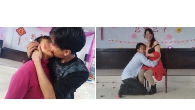 Pictures of theatrical performances seized in the Guizhou communes and released by the police. Source: Guizhou Public Security.