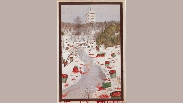 William Kurelek, Our My Lai: The Massacre of Highland Creek (1972).
