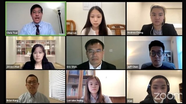 Witnesses at the fourth webinar.