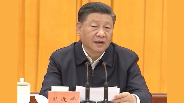 Xi Jinping at the Central conference on work related to People’s congresses. Source: Government of the PRC.