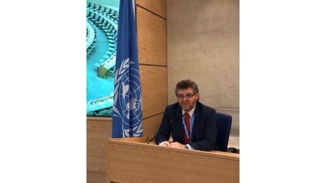 U.N. Special Rapporteur Fabián Salvioli. From Twitter.