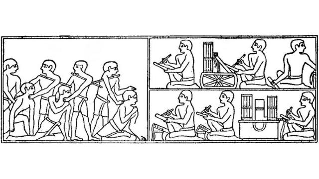 With the state, taxes came: peasants arrested for tax evasion in ancient Egypt. 