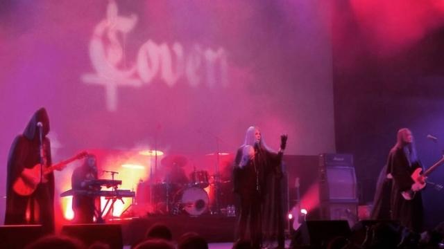 Coven in concert. 