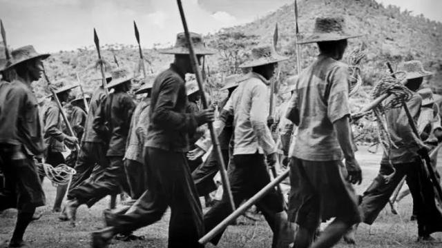 Red Spears militias in the 1930s. From Weibo.