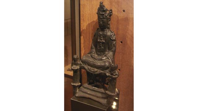 Another Kakure Kirishitan “statue of Kannon” disguising the Virgin Mary. 