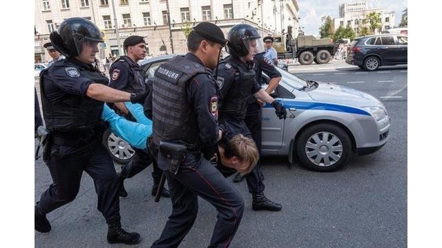 An image of the raids of August 15 against New Generation. From Facebook.