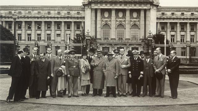 Brazilian delegates and friends at the San Francisco conference of 1945, which approved the UN Charter. Credits.