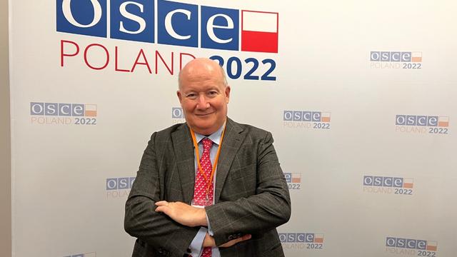 Massimo Introvigne at the OSCE Human Dimension Conference in Warsaw.