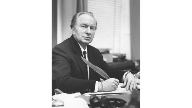 The founder of Scientology, Ron Hubbard in 1965. Source: lronhubbard.org.