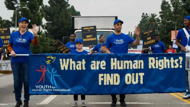 Scientology’s Youth for Human Rights March Against Discrimination. Source: Scientology Newsroom.
