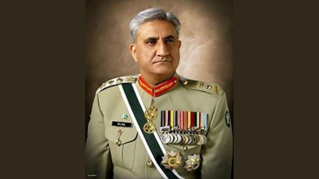 Accused: General Qamar Javed Bajwa. 