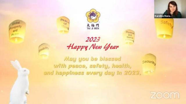 Chinese Lunar New Year wishes from Tai Ji Men