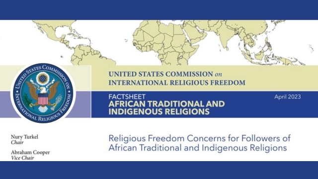 The USCIRF report.