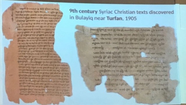 Photo from a slide prepared by Benjamin Sharkey.