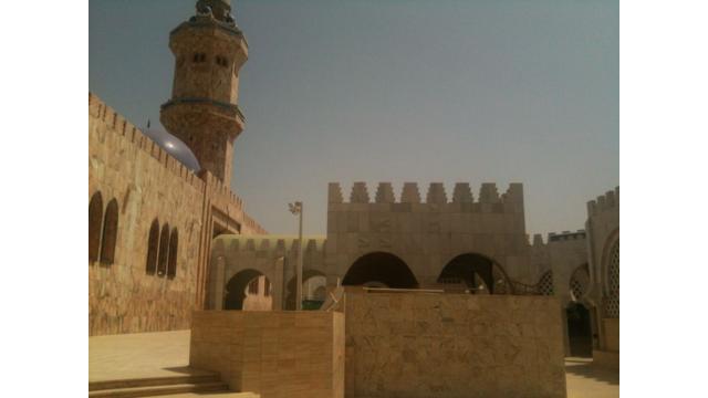 Another view of the Grand Mosque of Touba.