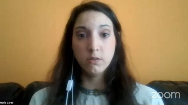 Maria Vardé’s presentation.