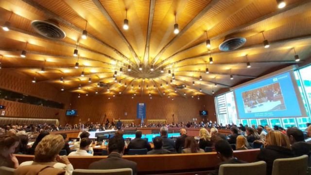 The UNESCO meeting of November 24, 2023. From X.