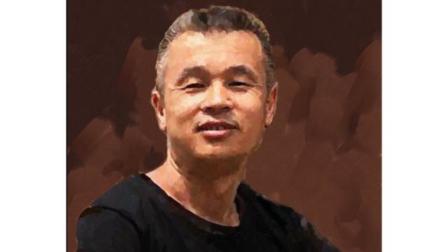 Xiao Liang’s now famous portrait of Peng Lifa. From X.