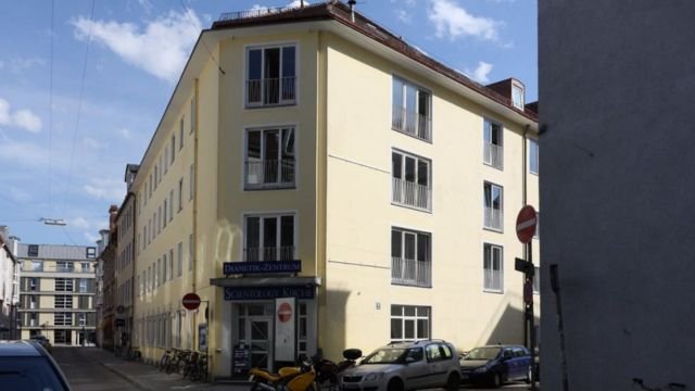 The Church of Scientology of Munich, Germany, in 2011. Credits.