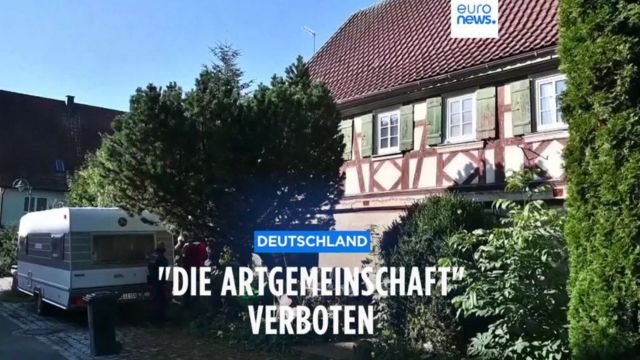 Media coverage of the ban against Artgemeinschaft. Screenshot.