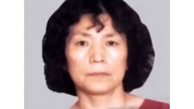 Sachiko Eto (1947–2012) was executed for having killed six followers during an exorcism in the “Fukushima Exorcism Murder Case.” Credits.