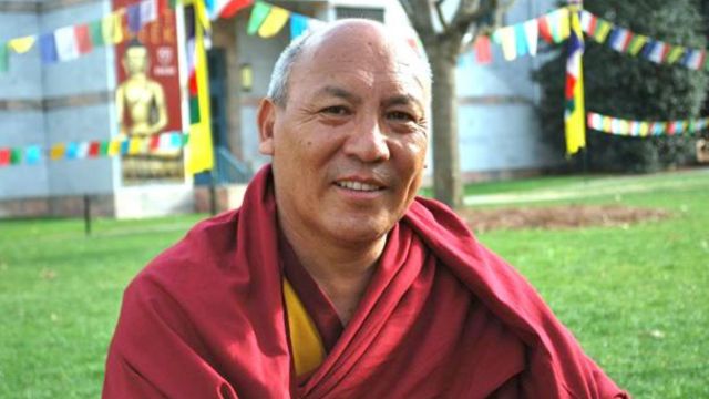 チベット仏教学者ゲシェ・ラクドル氏。出典: 中央チベット政府。