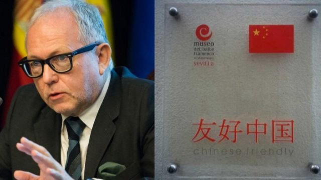 Kurt Grötsch and the strange connection in Seville between the Museum of Flamenco Dance and a pro-China association. From X.