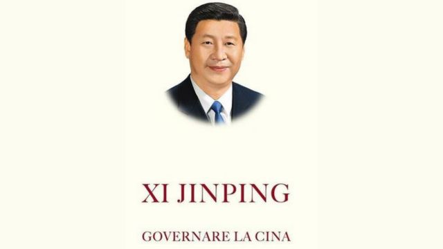 Italian version of Xi Jinping’s book distributed in Rome.
