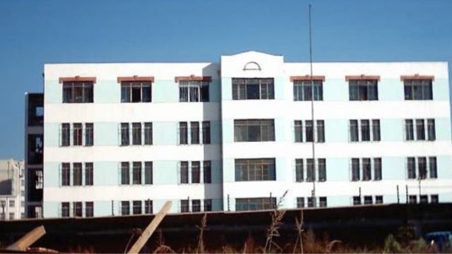 黒竜江省女子刑務所の建物の一つ。 微博より。