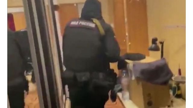 Special forces in action during the May 3 raid. Screenshot.