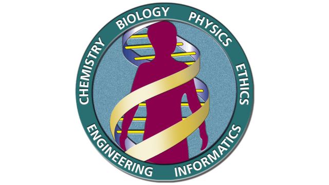 Logo of the Human Genome Project. Credits.