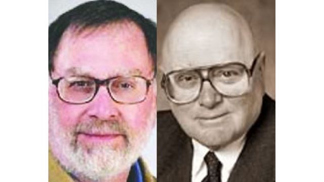 On the opposite sides of the debate: Anson D. Shupe (1948–2015), left, and Herbert Rosedale (1932–2002), right.