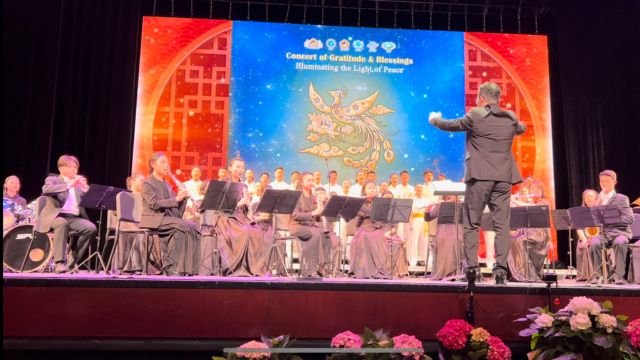 The Concert of Gratitude & Blessings, Los Angeles, April 7, 2024.