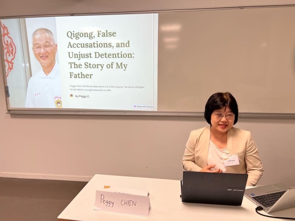 Peggy Chen’s testimony.