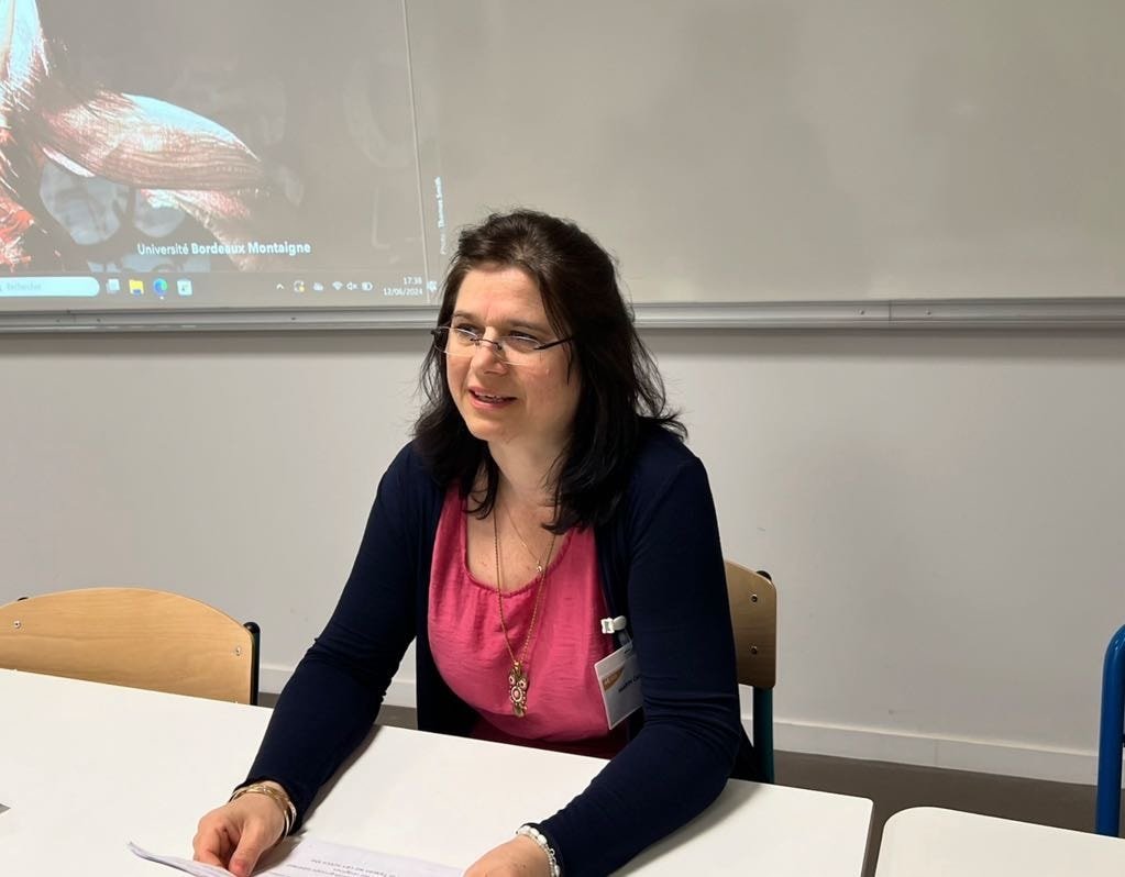 Camelia Marin at the session.