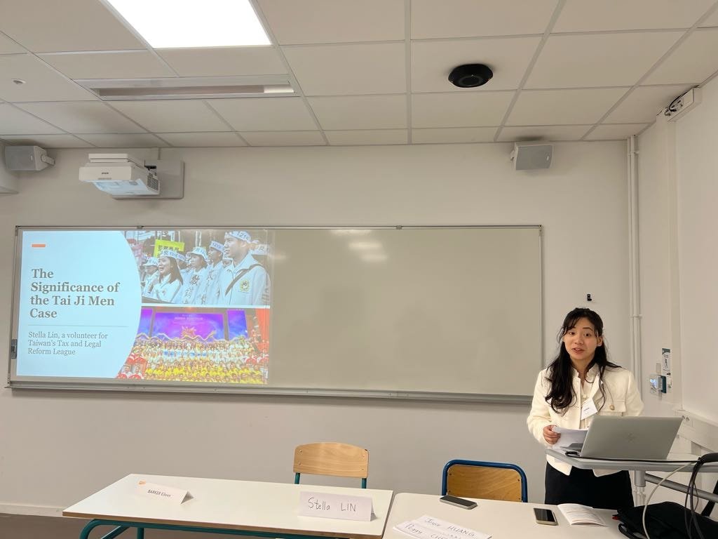 Stella Lin’s presentation.