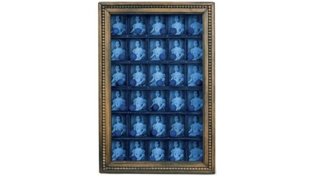 Joseph Cornell, “Compartmented Medici Princes” (1952–54). It was sold by Christie’s in 2013 for $3 million, at that time a record for a work by Cornell.