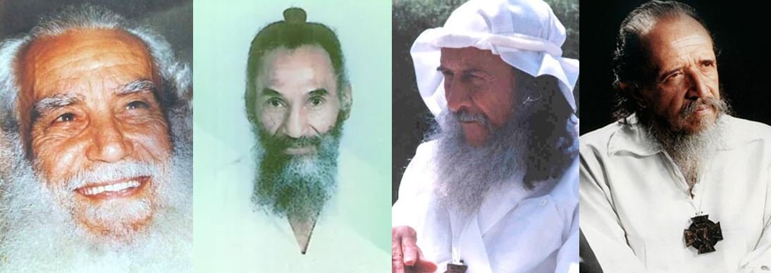 The four “emblematic disciples”: from left to right, Estrada, Mejías, Gil, and Ferriz. From X.