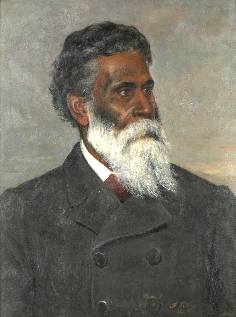 Florence Fuller, “Portrait of Chief William Barak.” Credits.