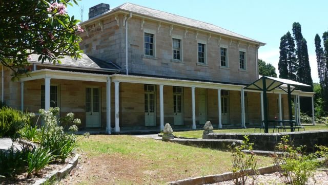 Tarban Creek Lunatic Asylum, later renamed Gladesville Mental Hospital. Credits.