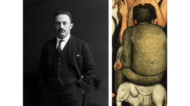 Jos&eacute; Vasconcelos. Credits. On the right, the &ldquo;white elephant&rdquo; caricature of Vasconcelos by Rivera (discussed below).